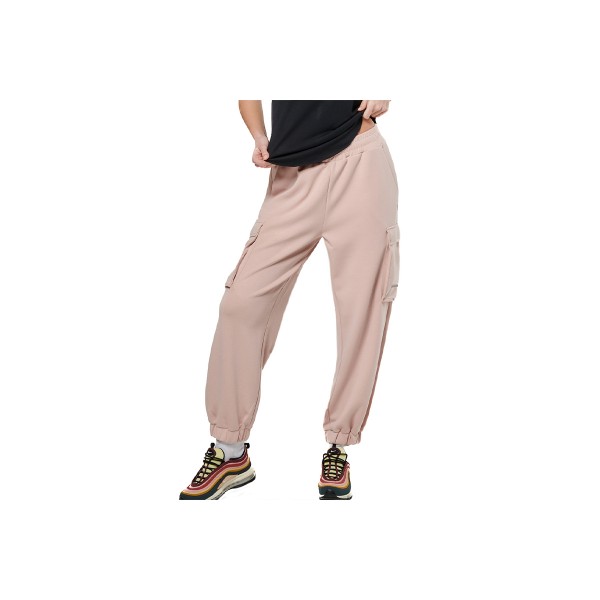 Body Action Modal Cargo Παντελόνι Φόρμας Γυναικείο (021530 ROSE DUST-12A)