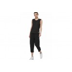 Body Action Γυναικείο Cropped Παντελόνι Φόρμας Μαύρο