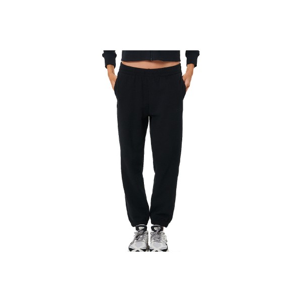 Body Action Womens French Terry Joggers (021536 BLACK-01)
