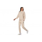 Body Action Fleece Παντελόνι Φόρμας Γυναικείο (021537 MOONBEAM GREY-05)
