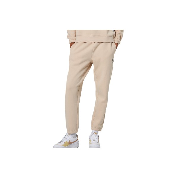 Body Action Fleece Παντελόνι Φόρμας Γυναικείο (021537 MOONBEAM GREY-05)