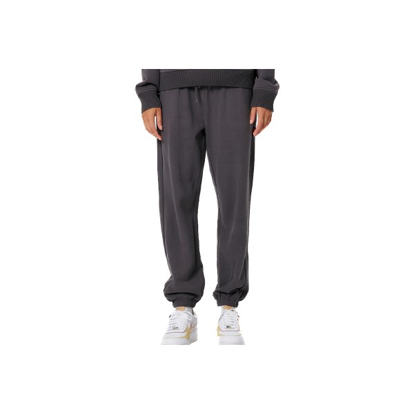 Body Action High Waist Παντελόνι Φόρμας Γυναικείο (021538 PINSTRIPE GREY-03B)