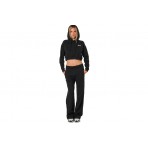 Body Action Wide-Leg Φαρδύ Παντελόνι Φόρμας Γυναικείο (021540 BLACK-01)