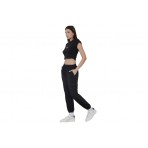 Body Action Poly Stretch Cargo Παντελόνι Φόρμας Γυναικείο (021623 BLACK-1)