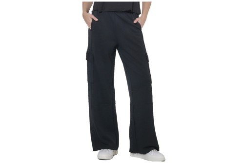 Body Action Modal Wide-Leg Παντελόνι Φόρμας Γυναικείο (021624 BLACK-01)