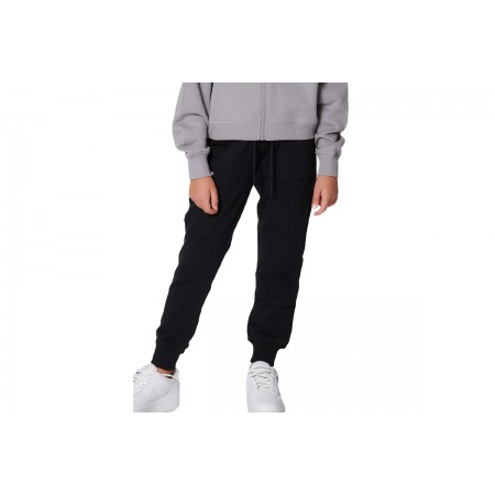 Body Action Fleece Παιδικό Παντελόνι Φόρμας Μαύρο