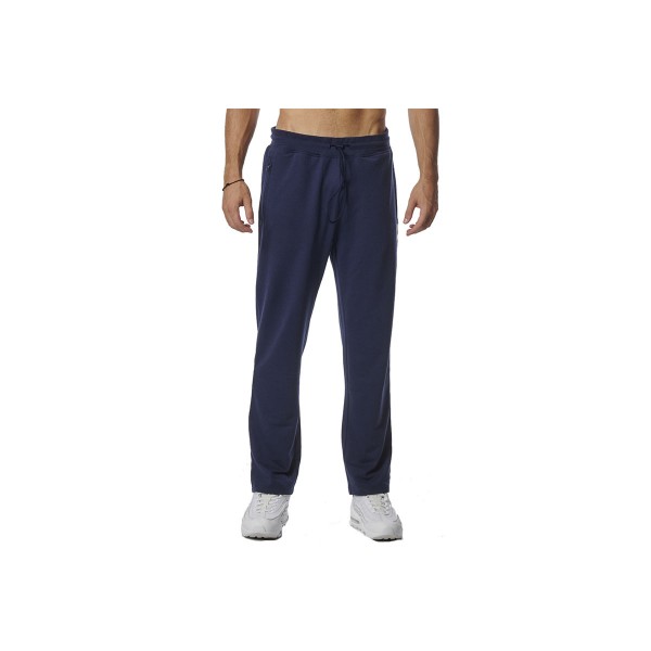 Body Action Men S Essentials French Terry Pants Παντελόνι Φόρμας (023330 NAVAL ACADEMY BLUE-04B)