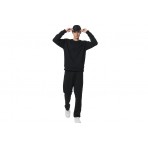 Body Action Essentials French Terry Ανδρικό Παντελόνι Φόρμας Μαύρο