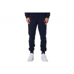 Body Action Fleece Sportstyle Ανδρικό Παντελόνι Φόρμας Μπλε Σκούρο