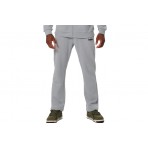 Body Action Fleece Open Leg Ανδρικό Παντελόνι Φόρμας Γκρι