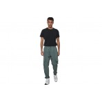 Body Action Poly Stretch Ανδρικό Παντελόνι Cargo Λαδί