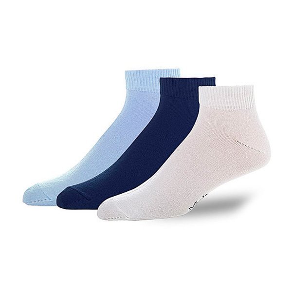 X-Code 3 Pairs Ankle Kids Κάλτσα (02684 LT BLUE-WHITE-NAVY)