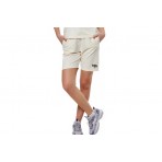 Body Action Essentials French Terry Γυναικείο Αθλητικό Σορτς Εκρού