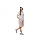 Body Action Wide-Leg Γυναικεία Αθλητική Βερμούδα Σομόν
