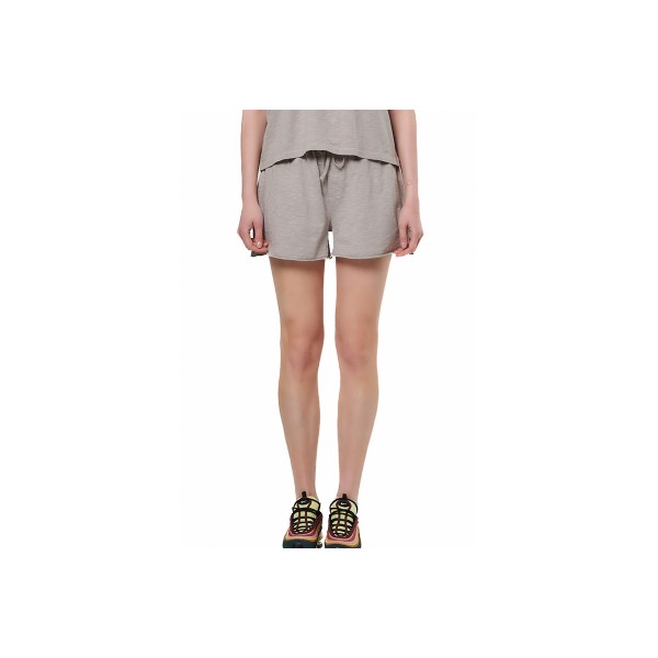 Body Action Natural Dye Σορτς Αθλητικό Γυναικείο (031524 CLOUDS GREY-03)