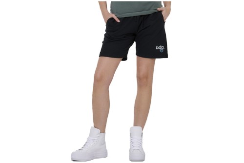 Body Action Essentials French Terry Βερμούδα Αθλητική Γυναικεία (031615 BLACK-01)