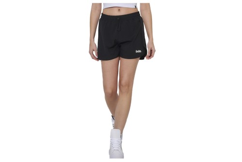 Body Action 2-In-1 Σορτς Με Εσωτερικό Κολάν Γυναικείο (031618 BLACK-01)