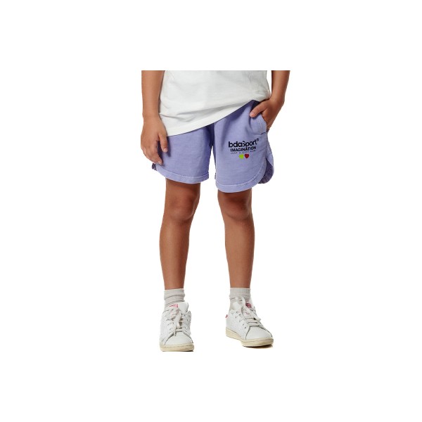 Body Action Natural Dye Σορτς Αθλητικό (032505 LAVENDER BLUE-13C)