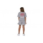 Body Action Tech Fleece Σορτς Αθλητικό (032605 ULTIMATE GREY-03)