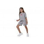 Body Action Tech Fleece Σορτς Αθλητικό (032605 ULTIMATE GREY-03)