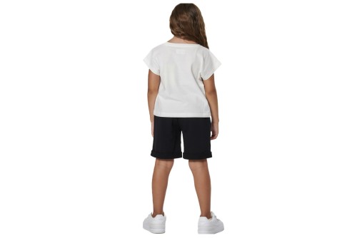 Body Action French Terry Βερμούδα Αθλητική (032606 BLACK-01)