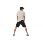 Body Action Essentials French Terry Ανδρική Αθλητική Βερμούδα Μαύρη