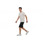 Body Action Tech Fleece Ανδρική Βερμούδα Cargo Μαύρη