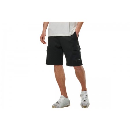 Body Action Tech Fleece Cargo Βερμούδα Αθλητική Ανδρική 