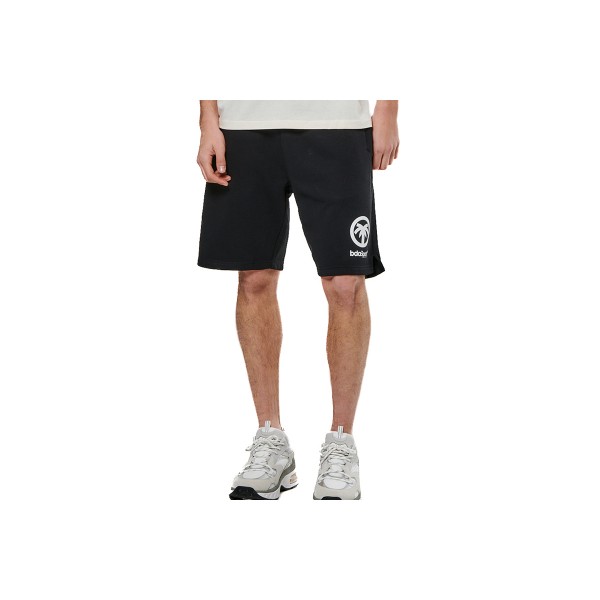 Body Action Gymtech Sweat Βερμούδα Αθλητική Ανδρική (033519 BLACK-01)