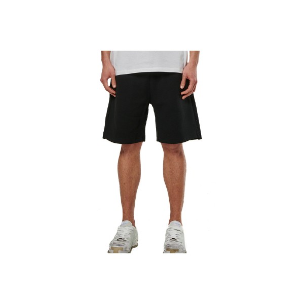 Body Action Waffle Βερμούδα Αθλητική Ανδρική (033520 BLACK-01)