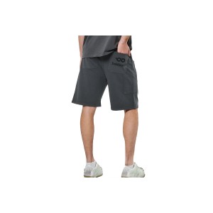 Body Action Natural Dye Βερμούδα Αθλητική Ανδρική (033525 CHARCOAL GREY-03F)