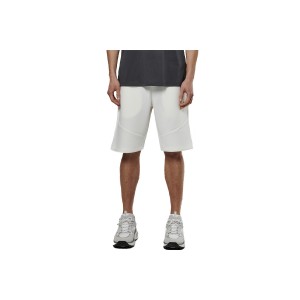 Body Action Tech Fleece Βερμούδα Αθλητική Ανδρική (033527 WHITE ALYSSUM-05A)