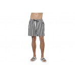 Body Action Ecru Stripes Ανδρικό Μαγιό Βερμούδα Εμπριμέ