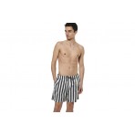 Body Action Ecru Stripes Ανδρικό Μαγιό Βερμούδα Εμπριμέ