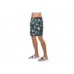 Body Action Navy Floral Ανδρικό Μαγιό Βερμούδα Εμπριμέ