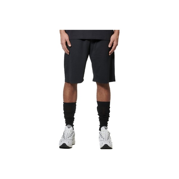 Body Action Essentials French Terry Βερμούδα Αθλητική Ανδρική (033616 BLACK-01)