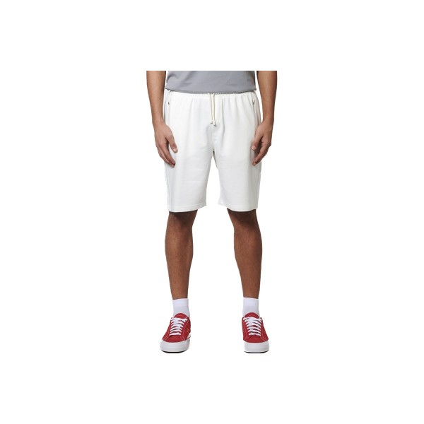 Body Action Essentials French Terry Βερμούδα Αθλητική Ανδρική (033616 STAR WHITE-02)