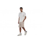 Body Action Sportswear Ανδρική Αθλητική Βερμούδα Εκρού