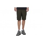 Body Action Tech Stretch Βερμούδα Αθλητική Ανδρική (033622 DARK KHAKI-07G)