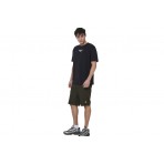 Body Action Tech Stretch Βερμούδα Αθλητική Ανδρική (033622 DARK KHAKI-07G)