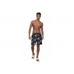 Body Action Allover Printed Μαγιό Βερμούδα Ανδρικό (033624 BLACK-01)