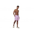 Body Action Allover Printed Μαγιό Βερμούδα Ανδρικό (033624 PINK FLAMINGO-11A)