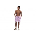 Body Action Allover Printed Μαγιό Βερμούδα Ανδρικό (033624 PINK FLAMINGO-11A)