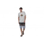 Body Action Surf Μαγιό Βερμούδα Ανδρικό (033625 NIGHT FLOWER-17)