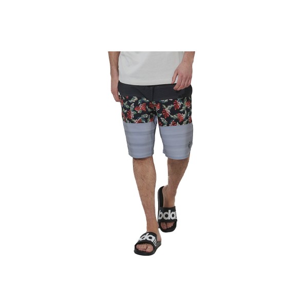 Body Action Surf Μαγιό Βερμούδα Ανδρικό (033625 NIGHT FLOWER-17)