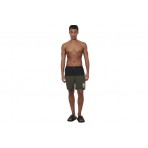 Body Action Colorblock Μαγιό Βερμούδα Ανδρικό (033627 BLACK-KHAKI-07E)