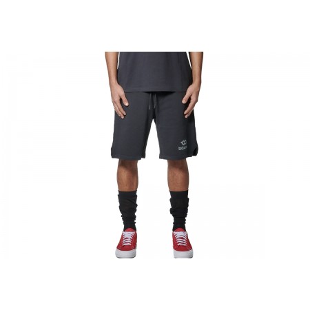 Body Action High Density Logo Terry Βερμούδα Αθλητική Ανδρική 