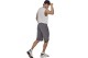 Body Action High Density Logo Terry Ανδρική Αθλητική Βερμούδα Γκρι Σκούρο
