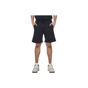 Body Action Cotton Terry Shorts (033629 BLACK-1)