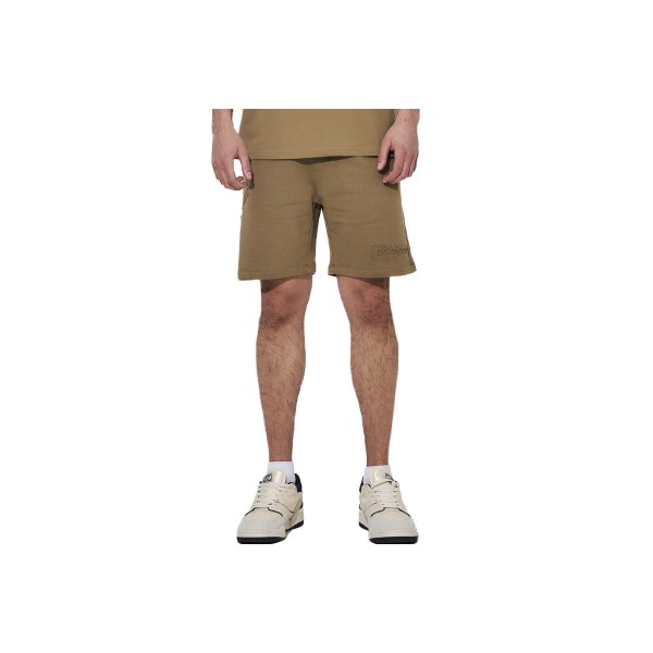 Body Action Cotton Terry Βερμούδα Αθλητική Ανδρική (033629 COVERT GREEN-07F)